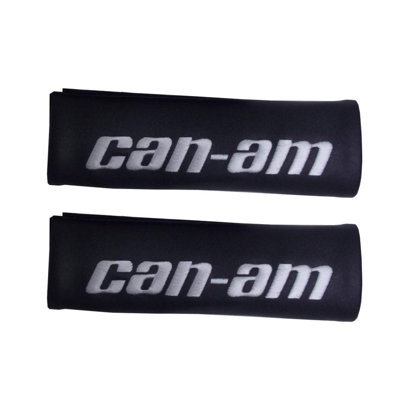 Can-Am New OEM Black Seat Belt Shoulder Pads, Maverick MAX, 715002894